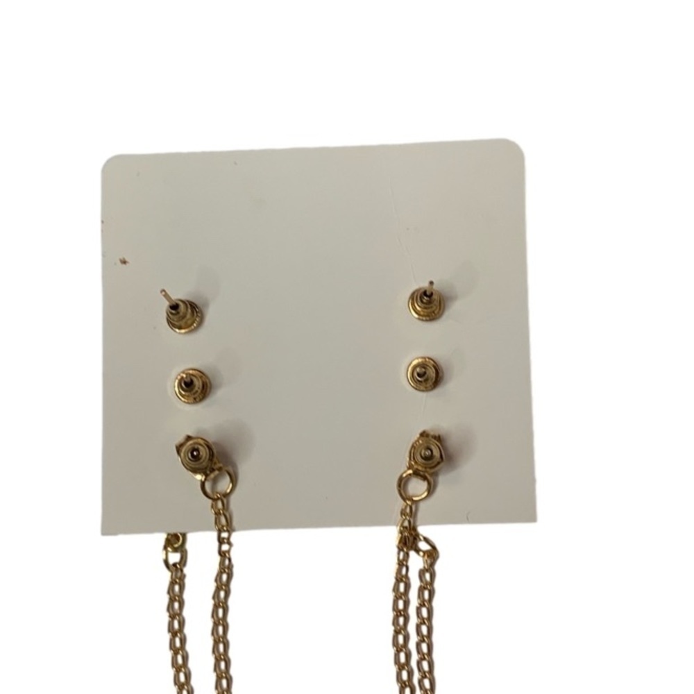 Chain earring set - Picture 2 of 2